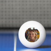 Foto van schoolbuschauffeur aanpassen pingpongbal (Net)