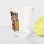Foto van schoolbuschauffeur aanpassen shot glas (Rechts)
