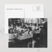  foto van schoolmeisjes briefkaart (Voorkant / Achterkant)