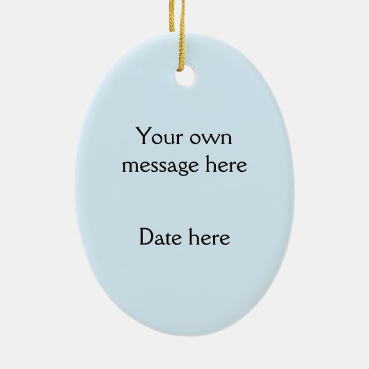 Foto van Scottish Castle Ornament (Achterkant)