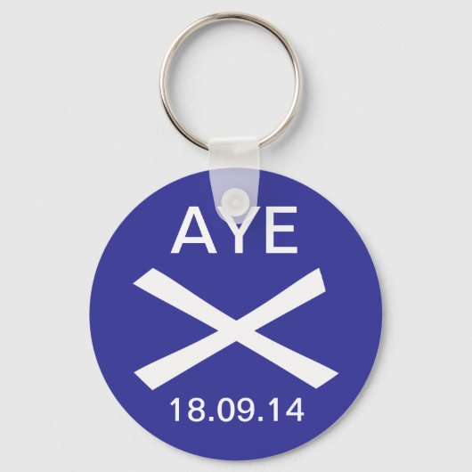 Foto van Scottish Independence Keyring Sleutelhanger (Voorkant)