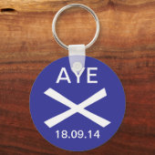 Foto van Scottish Independence Keyring Sleutelhanger (Voorkant)