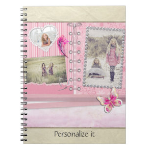 Foto van Scrapbook Page Shades of Pink Notitieboek