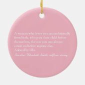 Foto van script mam Definition Keramisch Ornament (Achterkant)