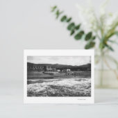 Foto van Seaside, Oregon Beach en Hotel Moore Briefkaart (Staand voorkant)