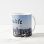 Foto van Seattle Washington skyline Koffiemok (Voorkant rechts)