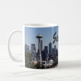 Foto van Seattle Washington skyline Koffiemok