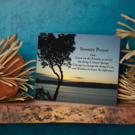 Foto van Serenity Prayer Evening Sunset Fotoplaat