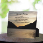 Foto van Serenity Prayer Lake Sunset Fotoplaat