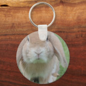 foto van serieuze bunny sleutelhanger (Voorkant)
