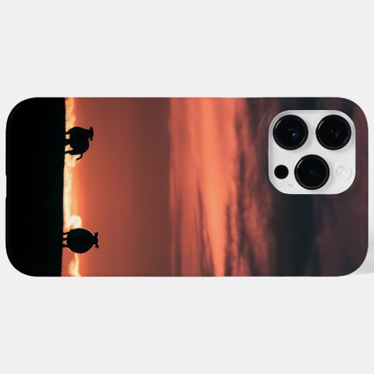 Foto van Sheep Sunset Natuur Case-Mate iPhone Case (Achterkant (horizontaal))