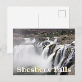 Foto van Shoshone-waterval met lange belichtingsti Briefkaart (Voorkant / Achterkant)