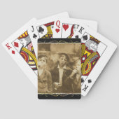  foto van sigaren van nieuwkomers pokerkaarten (Achterkant)