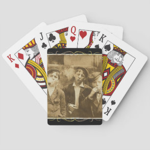  foto van sigaren van nieuwkomers pokerkaarten