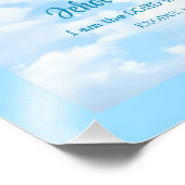 Foto van Sky I am the Lord Who Heals Bible Verse Afdruk (Hoek)