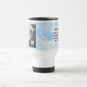 Foto van Sleeping Dog Blue Sky Bible Verse Initiaa Reisbeker (Center)