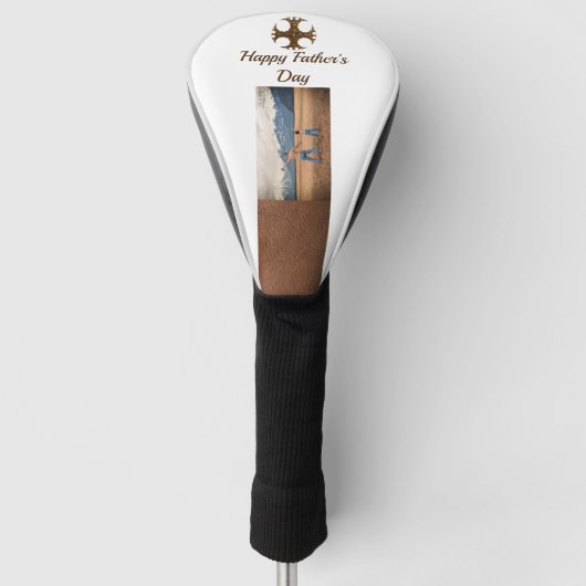 Foto van Snow Mountain Father's Day Golfheadcover (Voorkant)
