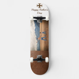 Foto van Snow Mountain Father's Day Persoonlijk Skateboard