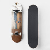 Foto van Snow Mountain Father's Day Persoonlijk Skateboard (Voorkant)