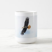 Foto van Soaring Bald Eagle Wildife Koffiemok (Center)