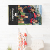 Foto van Soccer player gefeliciteerd afstuderen Spandoek (Insitu)