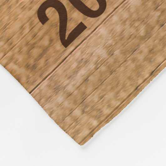 Foto van speciale speciale speciale postzendingen fleece deken (Hoek)