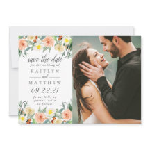 Foto van Spring Blossom Wedding Save the Date