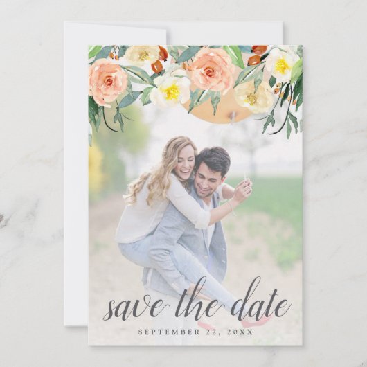 Foto van Spring Blossom Wedding Save the Date (Voorkant)
