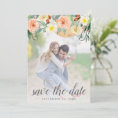 Foto van Spring Blossom Wedding Save the Date (Staand voorkant)