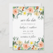 Foto van Spring Blossom Wedding Save the Date (Achterkant)