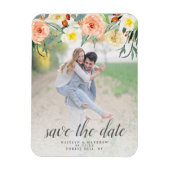 Foto van Spring Blossom Wedding Save the Date Magneet (Verticaal)
