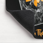 Foto van Spring Daisy Oranje Color Splash Muismat (Hoek)