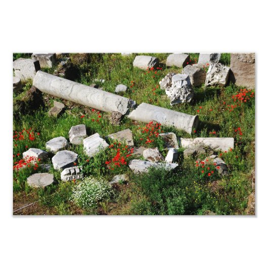 Foto van Spring in Rome Afdruk (Voorkant)