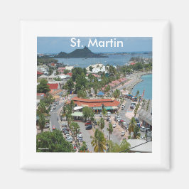 Foto van St. Martin en Marigot Bay Magneet