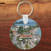 Foto van St. Martin en Marigot Bay Sleutelhanger (Voorkant)