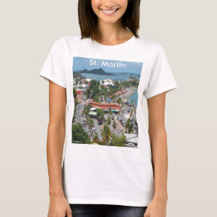 Foto van St. Martin en Marigot Bay T-shirt