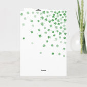 Foto van St. Patrick's Day Kaart (Achterkant)