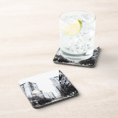 foto van stad de nacht onderzetter (Rechterzijde)