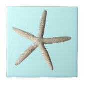 Foto van Starfish strand Tegeltje (Voorkant)