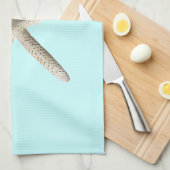 Foto van Starfish strand Theedoek (Quarter Fold)