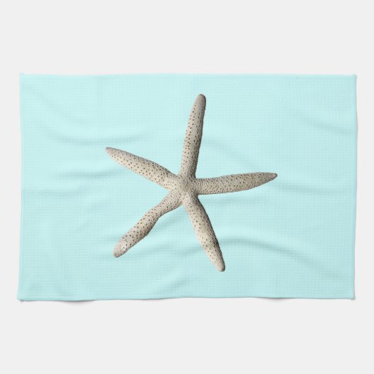 Foto van Starfish strand Theedoek (Horizontaal)