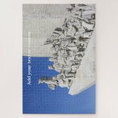 Foto van "Statue of Explorers", Lissabon, Portugal Legpuzzel (Verticaal)