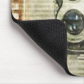 foto van steampunk  camera fotografie muismat (Hoek)