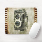 foto van steampunk  camera fotografie muismat (Met muis)