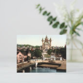  foto van Stockholm, Zweedse cityscape; Briefkaart (Staand voorkant)