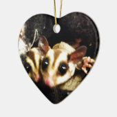 foto van suikerglijder keramisch ornament (Links)