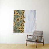 FOTO VAN SUNFLOSEUP WANDKLEED (In Situ (horizontaal))