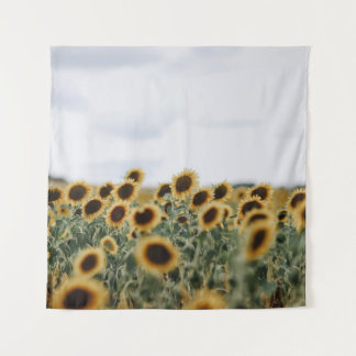 FOTO VAN SUNFLOSEUP WANDKLEED