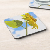 Foto van Sunflower Sky Bier Onderzetter (Linkerzijde)