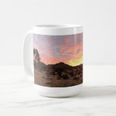 Foto van Sunrise Joshua Tree National Park Koffiemok (Voorkant links)